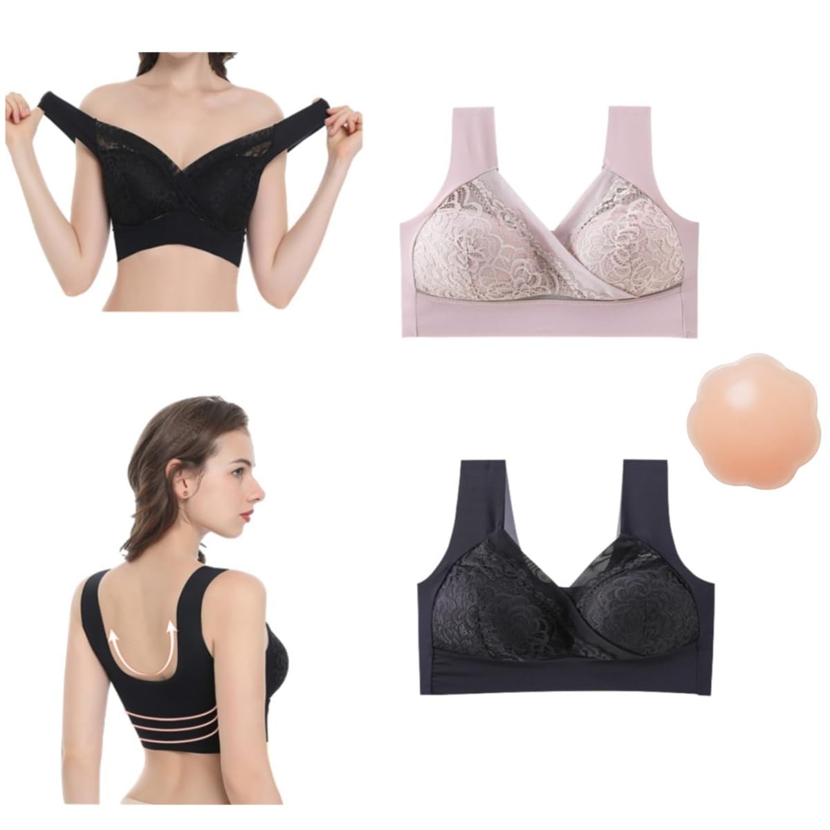 Pink black